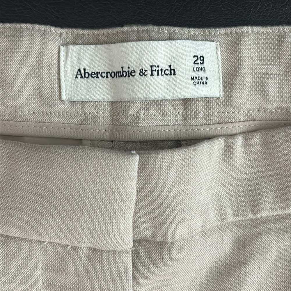 Women’s A&F Sloane Tailored Wide Leg Pant - Picture 4 of 7